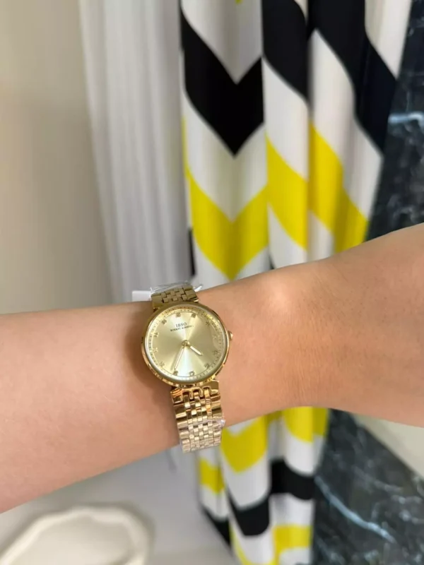 gold ibso watch