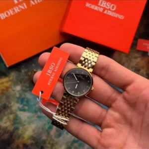 black ibso watch