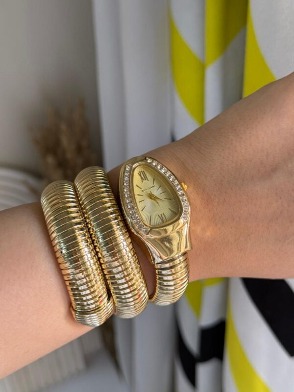 white bavlgari watch