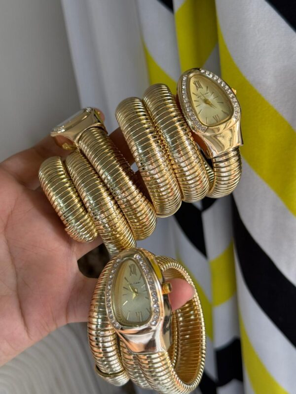 gold bavlgari watch