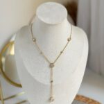gold necklace