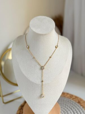 gold necklace