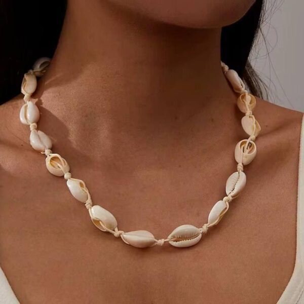 white necklace