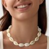 white necklace