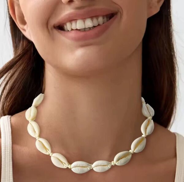 white necklace