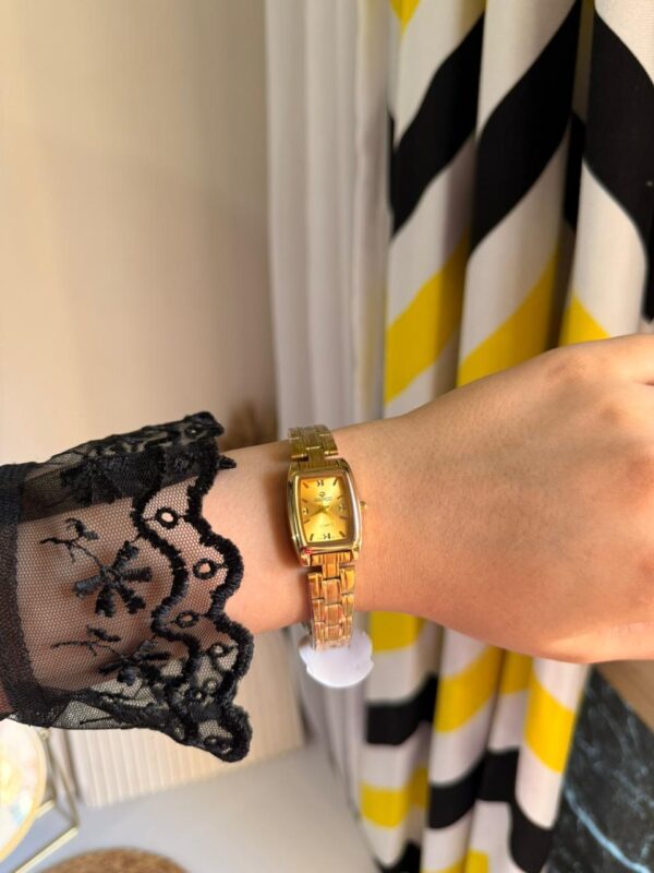 black square sefco watch