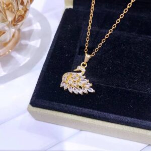 silver necklace