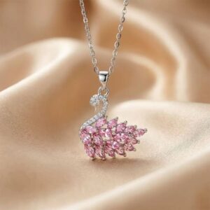 silver necklace