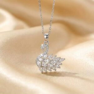silver necklace