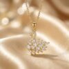 silver necklace