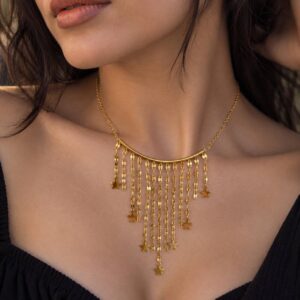 Gold Star necklace
