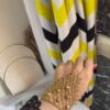 Gold hand chain
